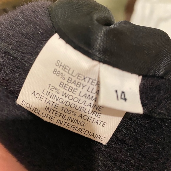 Incredible HOLT RENFREW Baby Alpaca Wool Coat *Like New* Made in Italy&Canada 🥰 - Picture 8 of 12